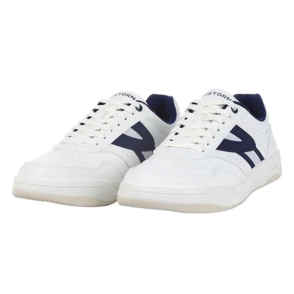 Tretorn Men's  Sneaker Shoes White/Navy  Size 13